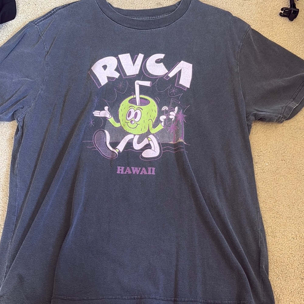RVCA Graphic T-Shirt in Gray